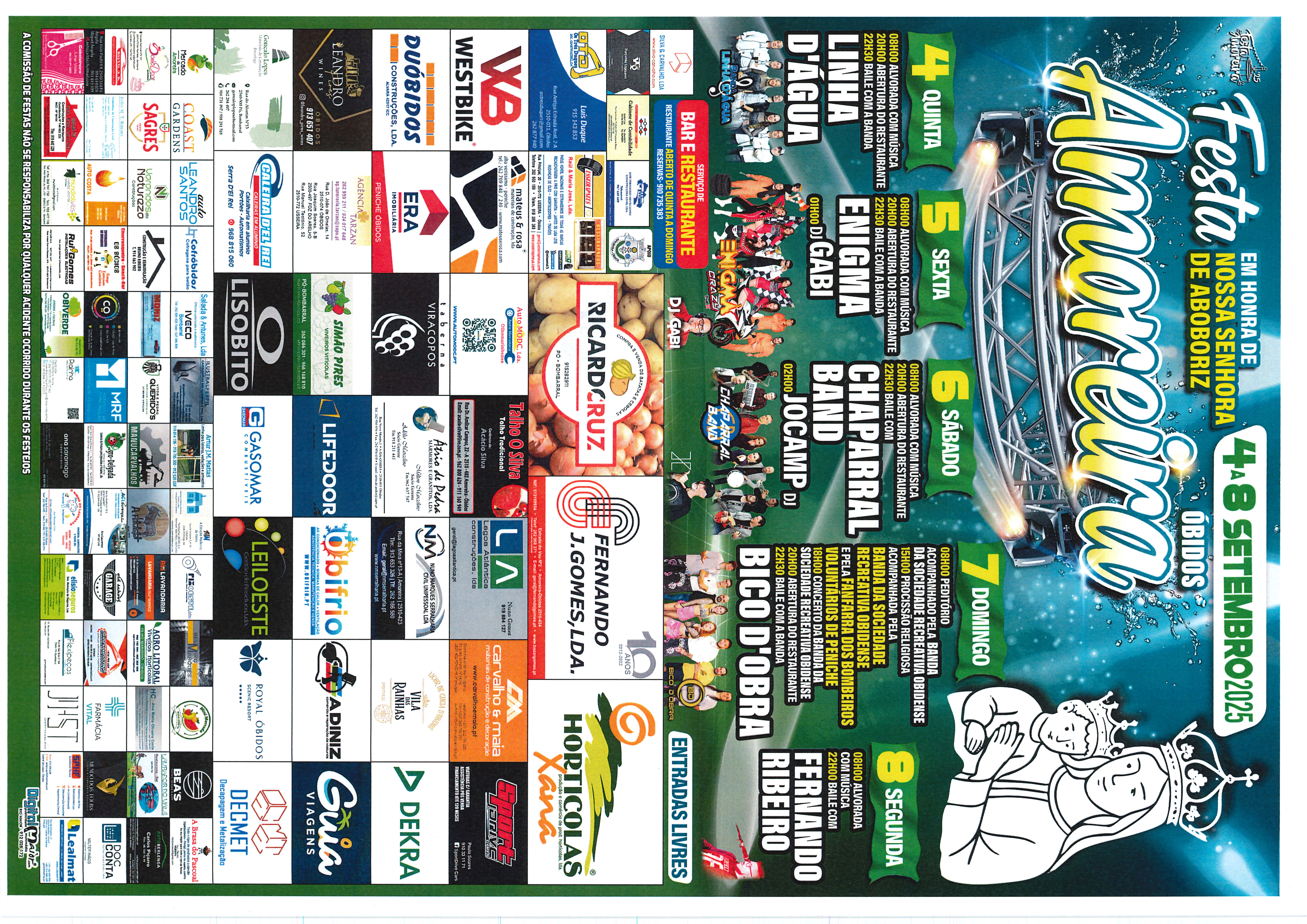 Festa em Honra de N. Sra. de Aboboriz 2025