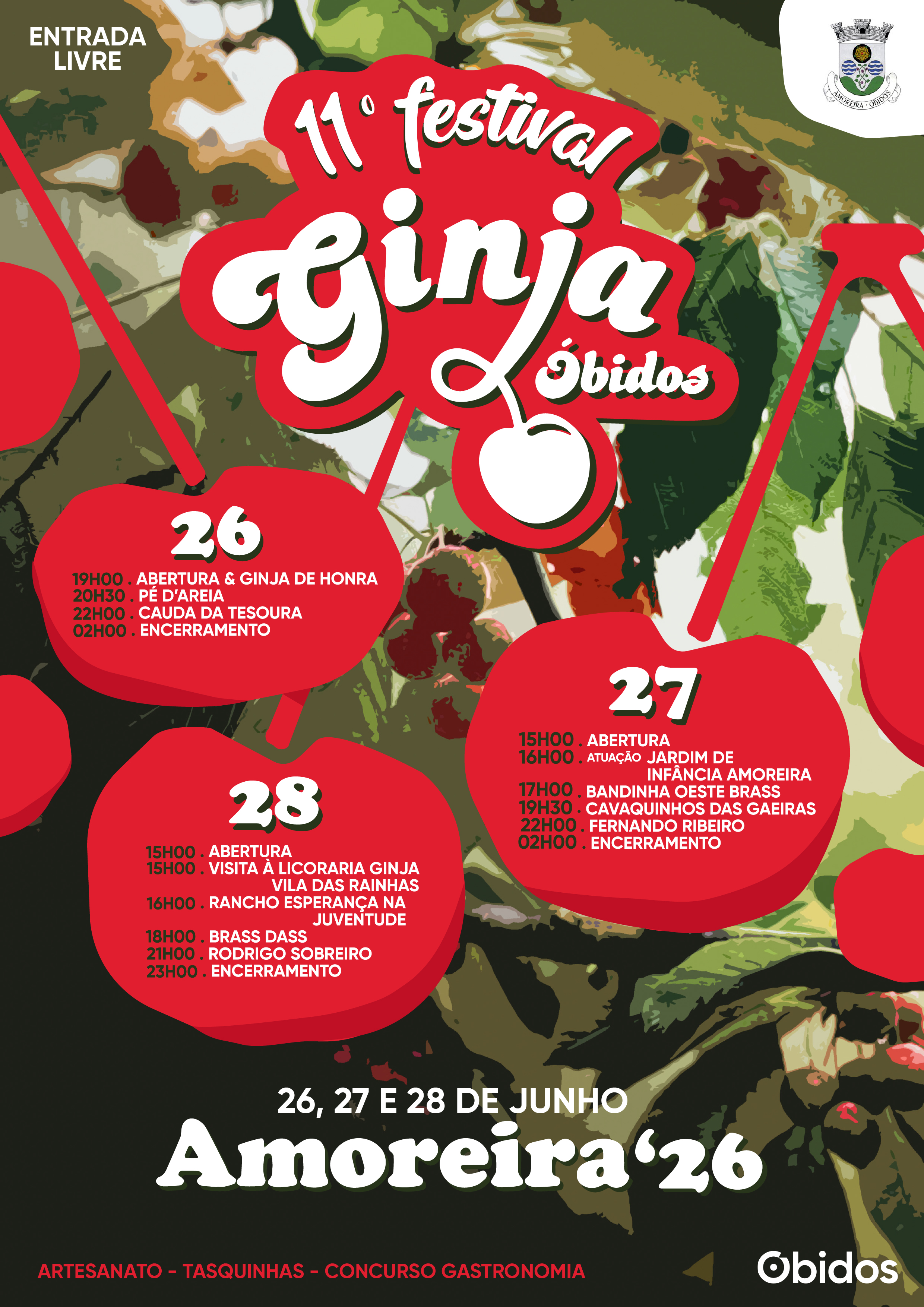 Festival da Ginja de Óbidos em Amoreira